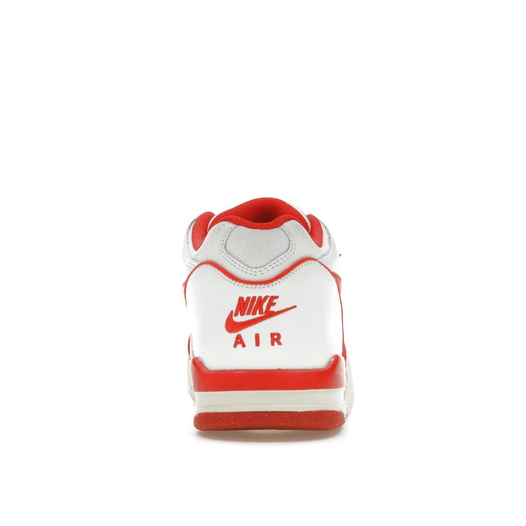 Stussy x Nike Air Flight 89 Low SP Habanero Red Unisexové tenisky Bílá Plachetnice FD6475-101