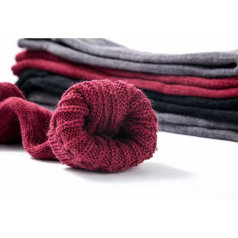 Leg Warmers Women Sexy Socks Over Knee Stockings Winter Warm Soft Gaiters Leggings Hollowed Foot Heel Female Long Sock