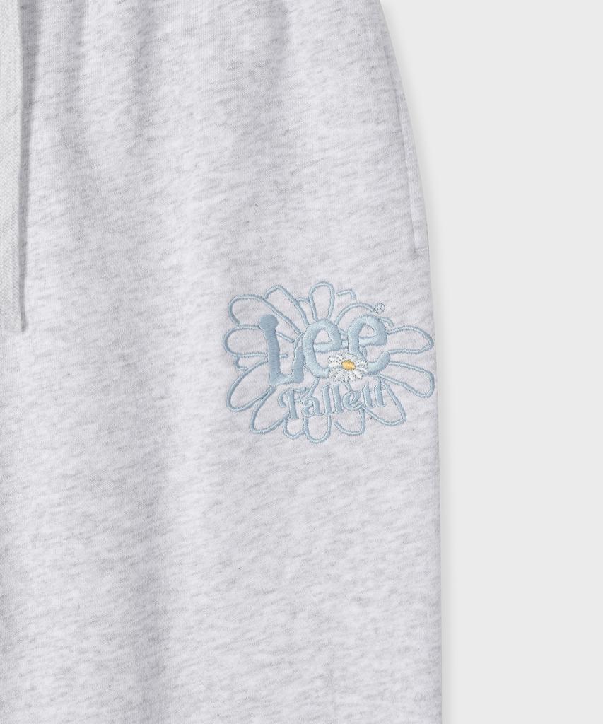 FALLETT [Fallett X Lee] Sunflower Jogger Pants Light Gray
