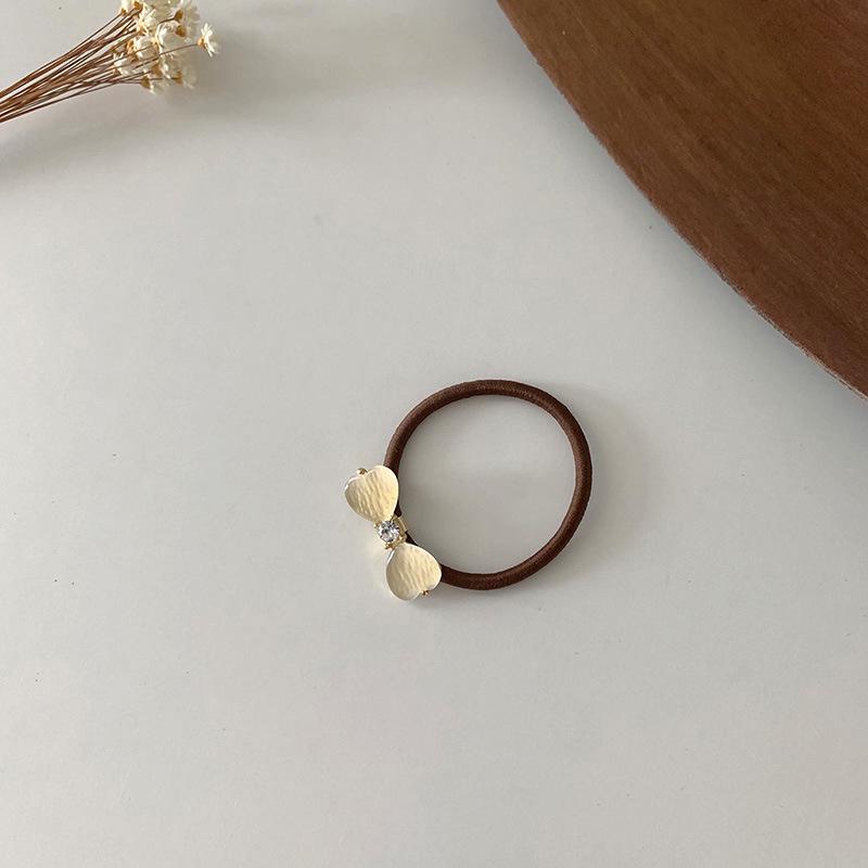 Little Cat's Eye Stone High-Elastic Hair Tie: Durable, Non-Pulling Summer Ponytail Band for Women