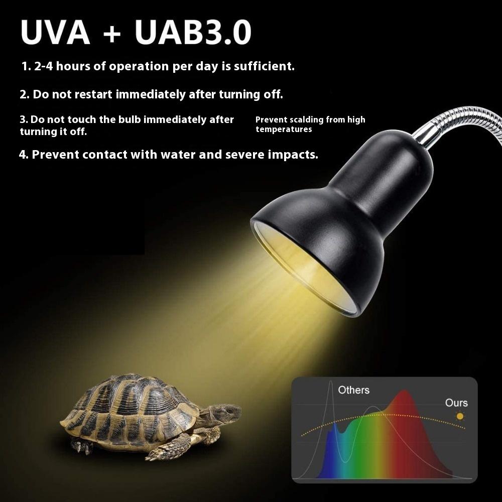 Turtle Sun Back Lamp Universal Lamp Stand US Standard, European Standard, Climbing Pet Turtle Lizard Guardian Calcium Lamp Crawler Lamp Stand