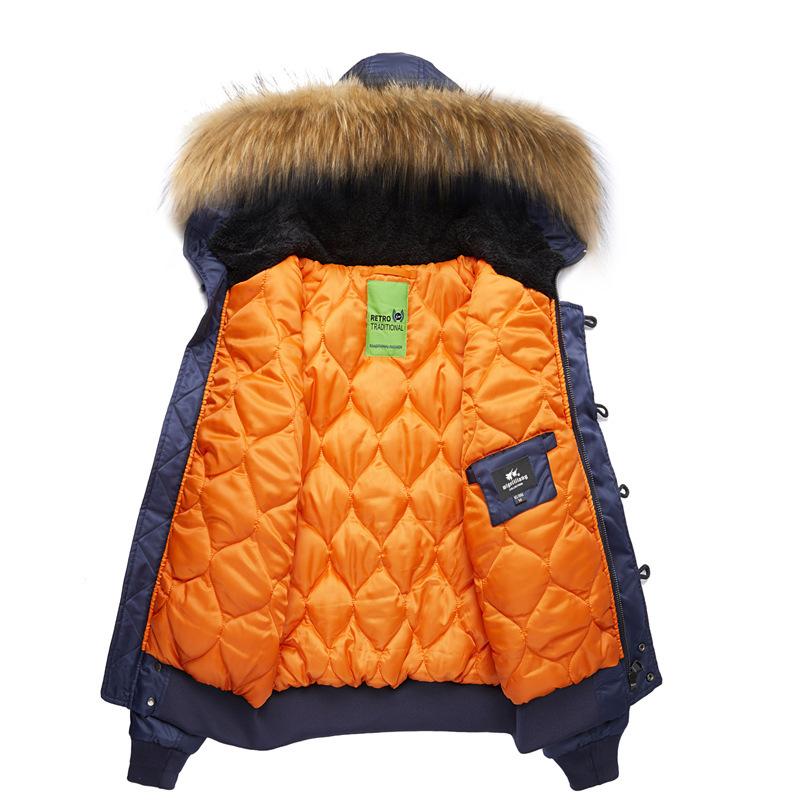 Giacca Bomber Uomo Invernale Cotone Ispessito Casual con Cappuccio Larga Uniforme Baseball MA1 Giacca da Uomo