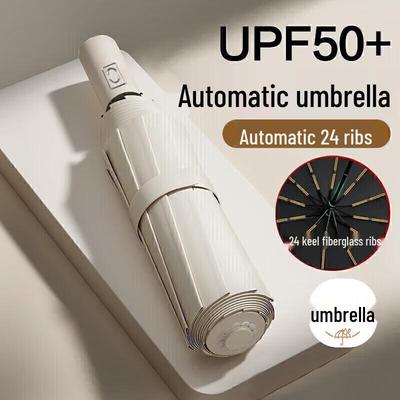 Hachikai Bird 24-Rib Automatic UV Protection Umbrella