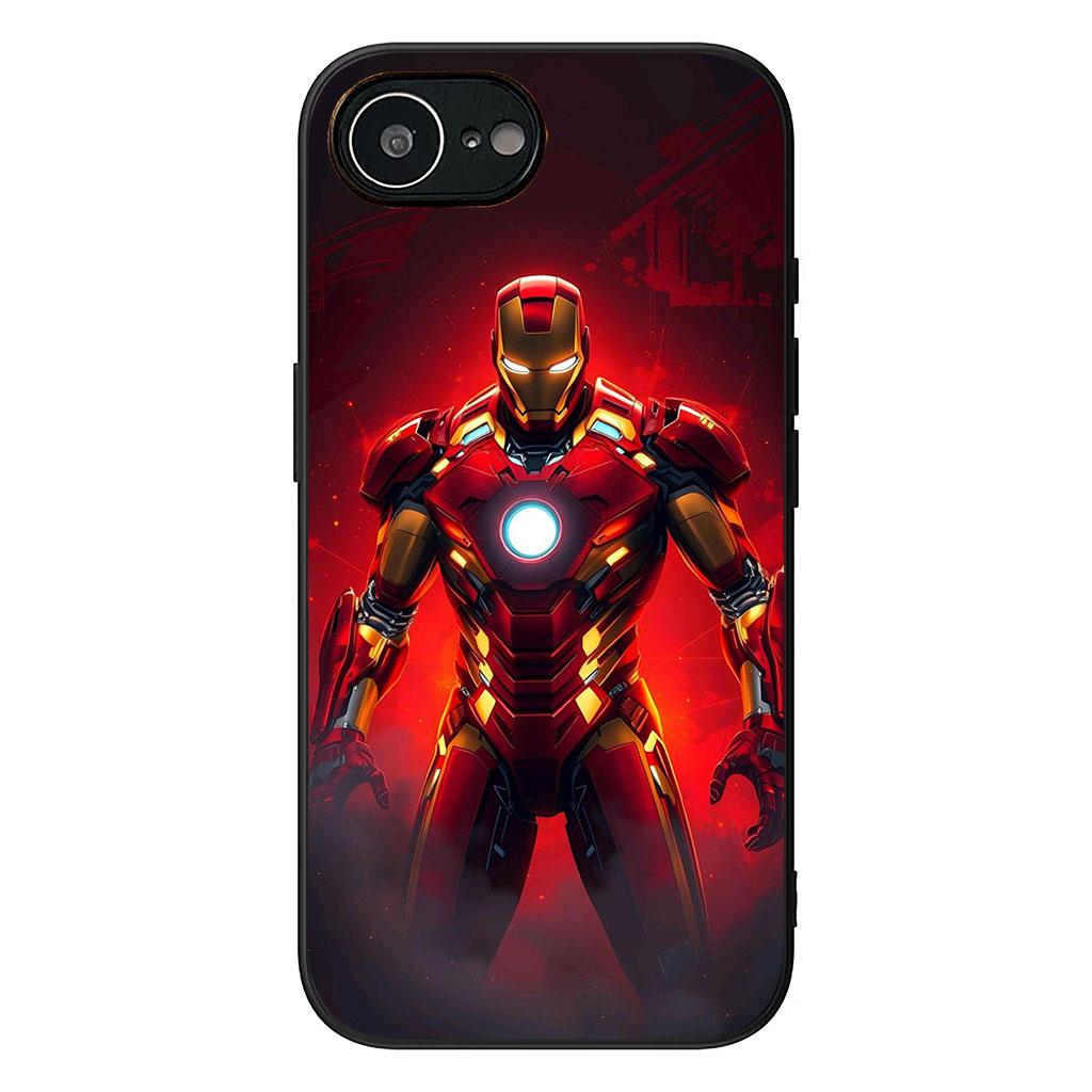 Marvel Hero Iron Man Casing Phone Cover for Samsung Galaxy S22 S21 S20 Fe Ultra S9 Plus + A13 A22 M21 M31 M55 M15 Case