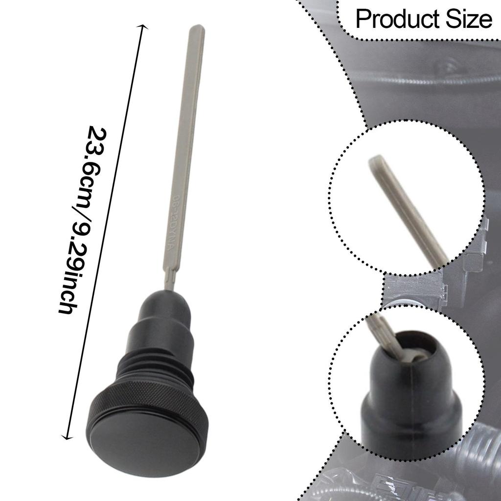 Ölmessstab als Ersatz für Öleinfüllschraube und Ölstandsanzeige für Harley-Davidson FXD Dyna (2006–2017)