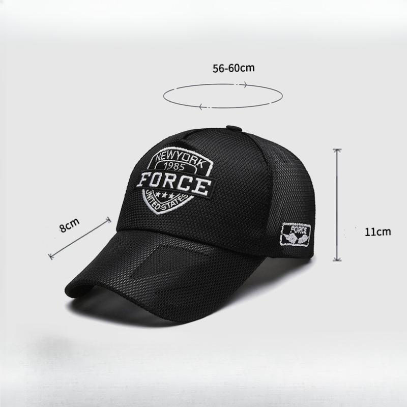 Baseball Cap Men'S Summer Snapback Hat For Men And Women Outdoor Use Sports Trucker Caps For Women Hip Hop Fashion Street Stylewear Air Permeable