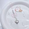 Sweet Cool Bowknot Heart Cross Hanging Pendant Phone Strap Cute Bag Decoration