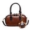 Retro Casual Hand-held Small Square Bag, Fashionable Single-shoulder Bag, Simple Commuting Crossbody Bag
