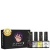 12-Color Glitter Crystal Gel Nail Polish Set, Full Nail Art Tool Kit with Nail Tips and Files, Professional Home Manicure Set