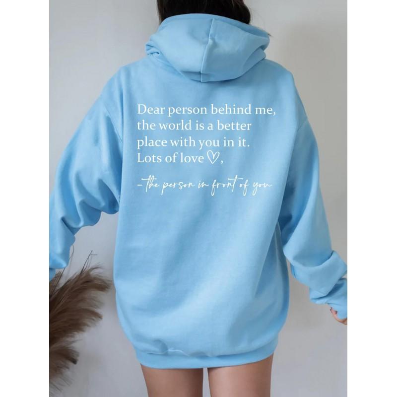 Womens Fleece-Lined Hoodie With Kangaroo Pocket Abstract Print Colorblock Design Long Sleeve Casual Sweatshirt