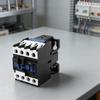 25A AC Contactor CJX2-2510 CJX2-2501 1P Design with AC220V AC380V Coil Voltage for For electromechanical Switching Applications