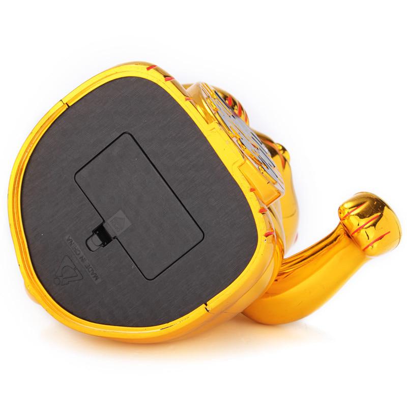 Classica Statuetta Gatto Portafortuna Agitante Dorato Braccio Mobile Ricchezza Fortuna Feng Shui Decorazione Casa Hotel Artigianato