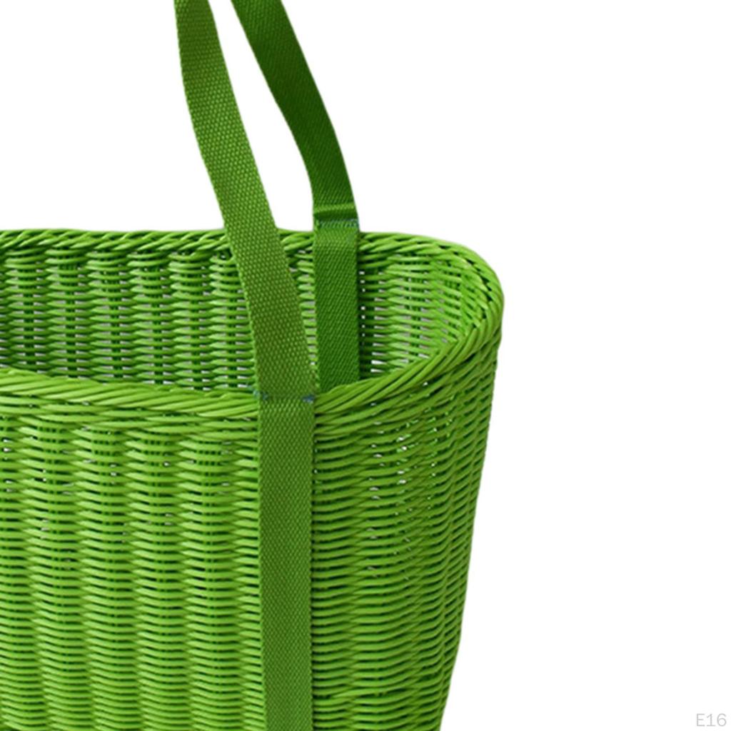 Hand Woven Basket Vegetable Storage Portable Multipurpose Handwoven Nesting Bin