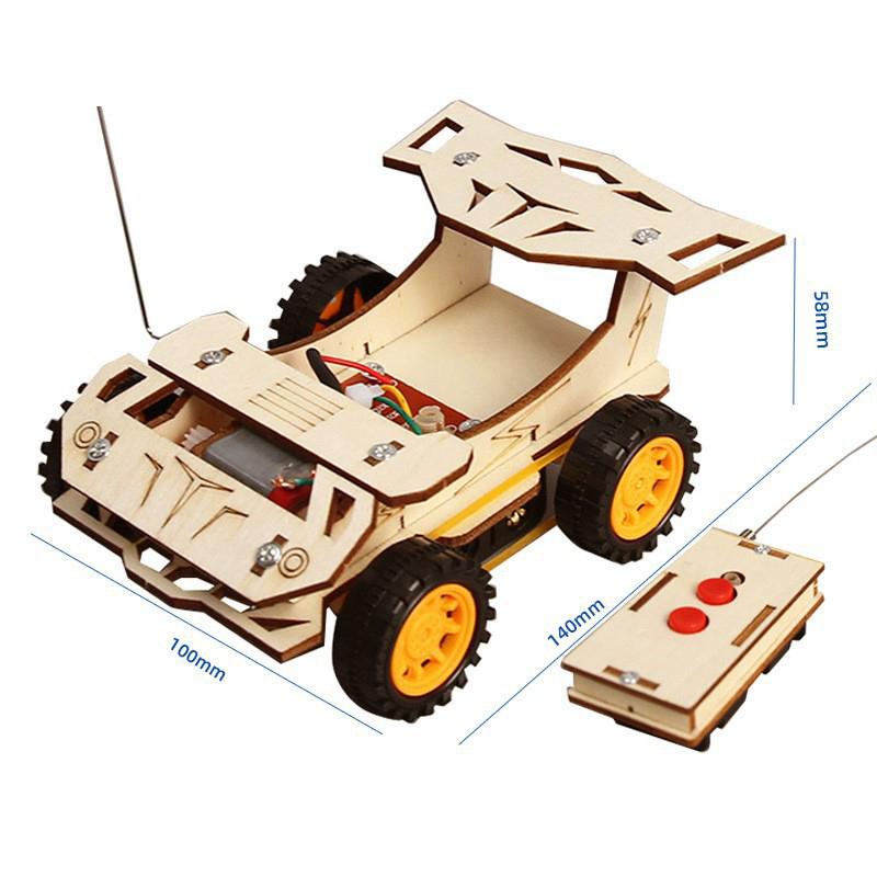 1 Set DIY Science Experiment Kit & Education Model DIY Solar-powered Racing Cars Toy Physics Science Toys For Children Gift·