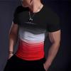 Fashion 3D Print Men Short Sleeve Round Neck T-Shirt Plus Size Tee Summer Casual Tshirts