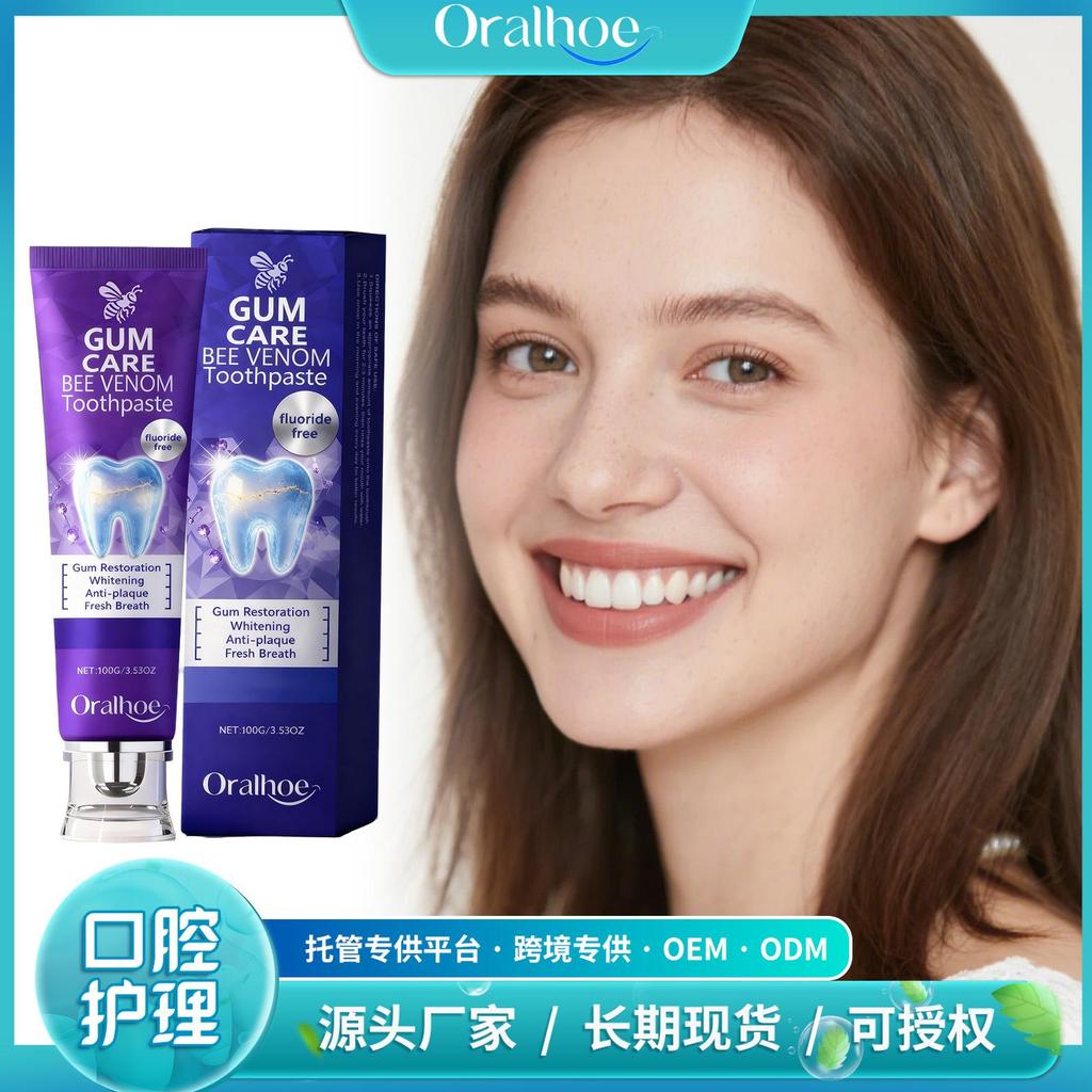 Freshening Bee Venom Toothpaste - Protects Gums, Strengthens Enamel, Daily Cleaning, Enhances Oral Care & Teeth Whiteness