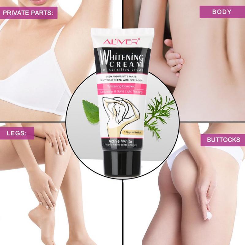 whitening cream for sensitive areas