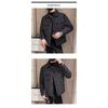 Men's Versatile Wool Coat - Spring/Autumn Stylish Trend, High-End Casual, Handsome Woolen Jacket for Students.
