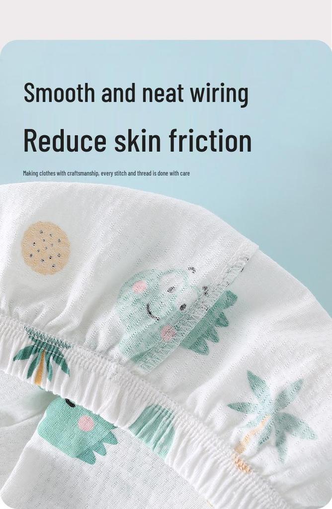 Infant Cotton Anti-Mosquito Summer Lantern Pants - Unisex