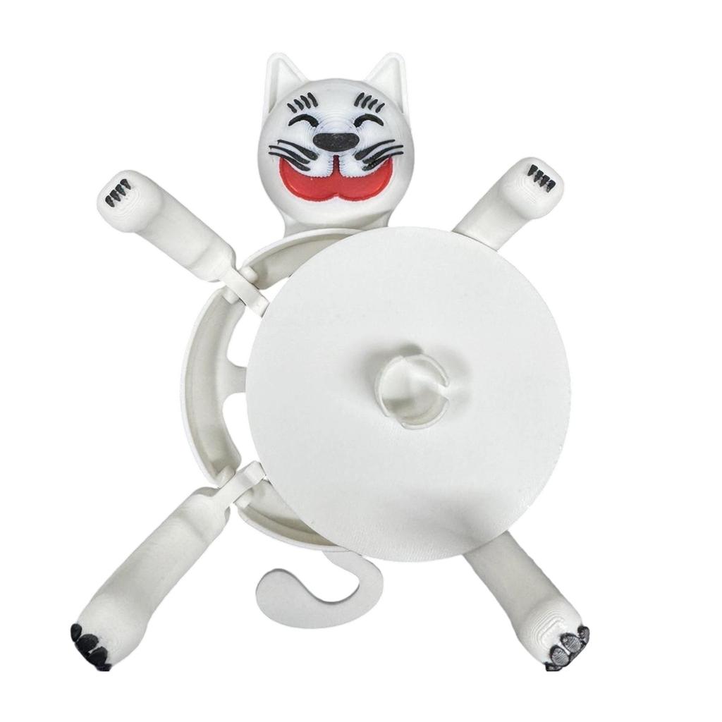 Sophisticated 3D Print Cat Coasters Funny Cup Holder For Drinks Creative Decor For Pet Lovers Coffee Table Accessory