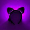 Luminous Cat Ears Headband LED Hair Band Kawaii Hair Accessories for Women Glowing Headband Birthday Christmas Party Supplies
