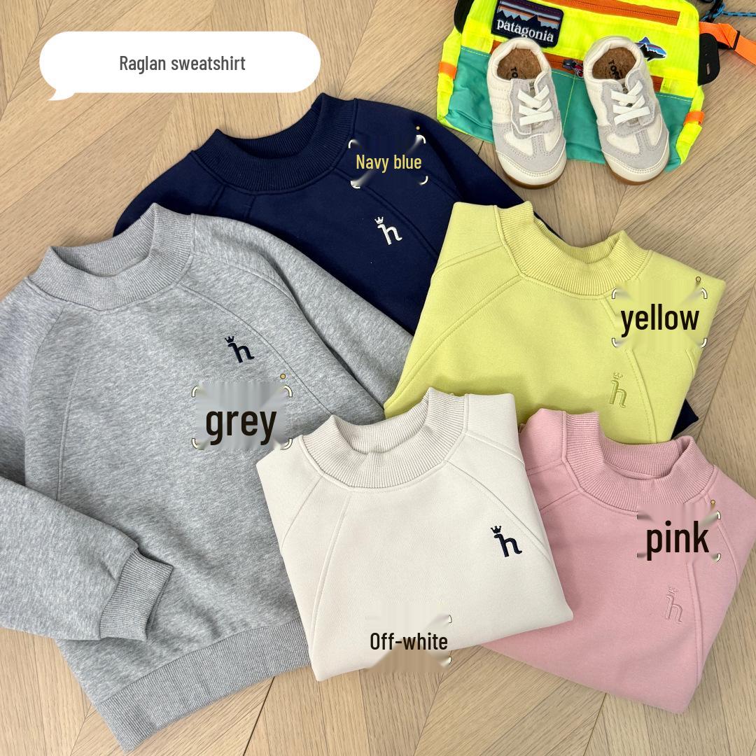 

Children s Fall Fish Hoodie & Sweatpants Three-Piece Set 140cm
