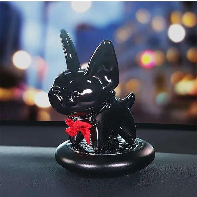 2020  Cartoon Car Air Freshener Dog Gift Diamond Dog Shaking Head Car Interior Ornament Perfume Solid Car Aroma Decoration
