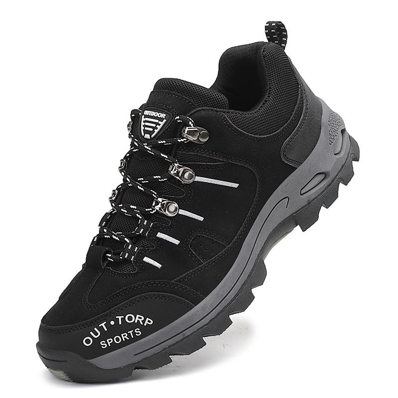 Autumn and winter new non-slip outdoor shoes large size hiking shoes men's and women's shoes sports shoes