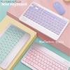 Neue Bluetooth-Tastatur für iPad Xiaomi Samsung Huawei Telefon Tablet Schlanke Mini-Funk-Tastatur für Android IOS Windows