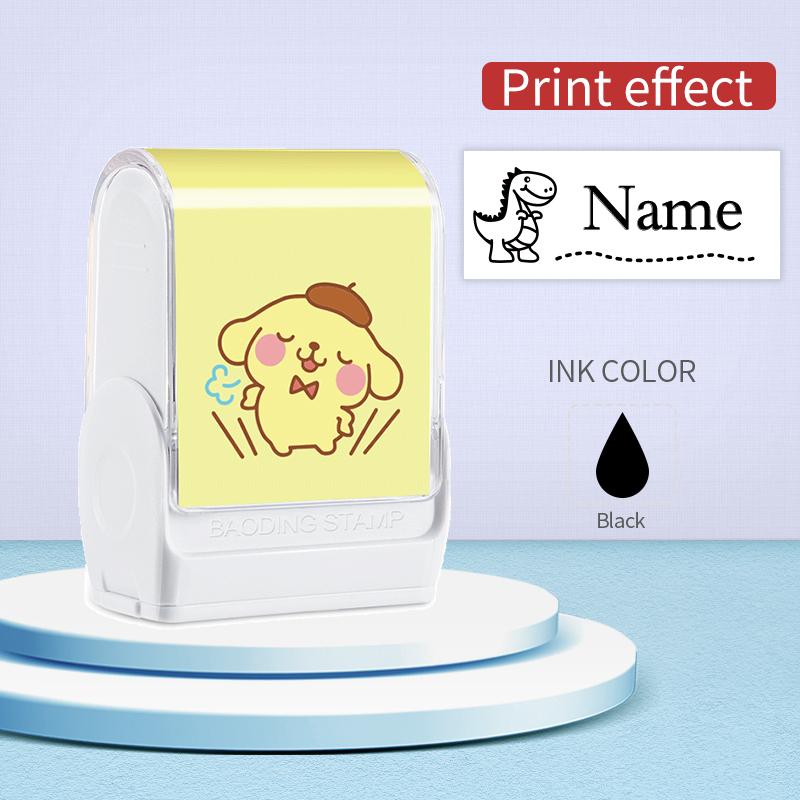 

Custom Personalized Cinnamoroll Name Stamp With Waterproof Ink–Durable Self-Inking Design for School Supplies and Party Favors