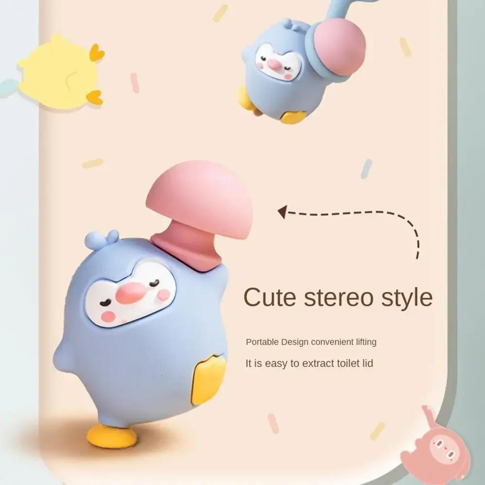 1/2PCS Cartoon Toilet Lid Lifter Animal Shape Toilet Cover Bracelet Sanitary Avoid Touching Toilet Handle Bathroom Accessories