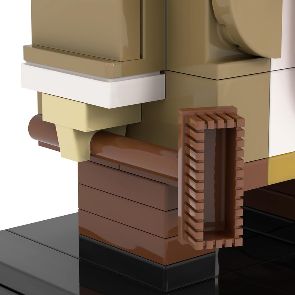 BrickHeaded Model Celebrity Rowan Atkinson Mr.Bean MOC Bricks Adult DIY Building Blocks Toys For Kids Gifts
