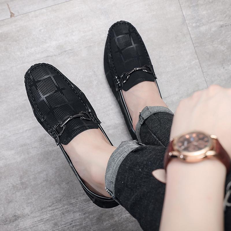 Spring and Summer Doudou Shoes 2025 New One-pedal Men's Shoes Breathable Casual Trendy Loafer Men's Driving Shoes Soft Sole