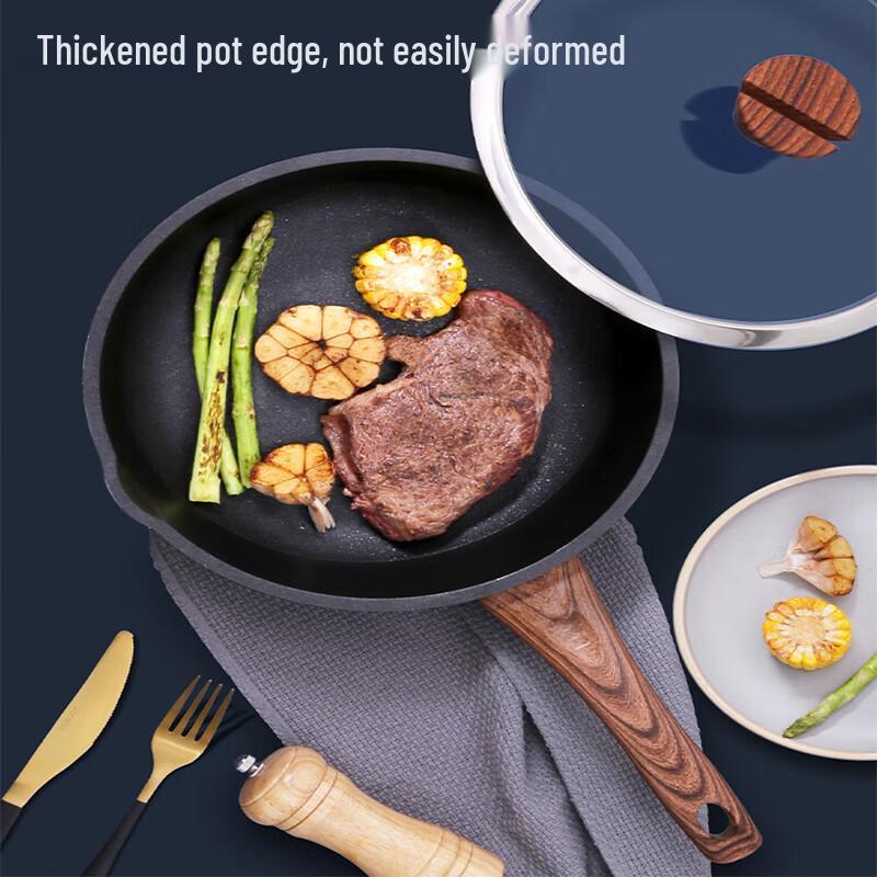COOKER KING Diamond III Deep Frying Pan, 28cm