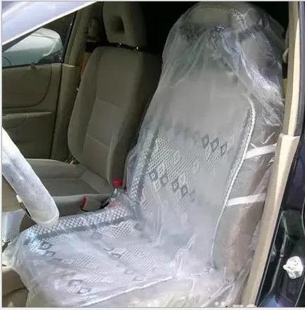Universal Disposable Car Seat Dust-proof Covers Waterproof  Vehicle Car Steering Wheel Cover Protector Car Interior Accessories