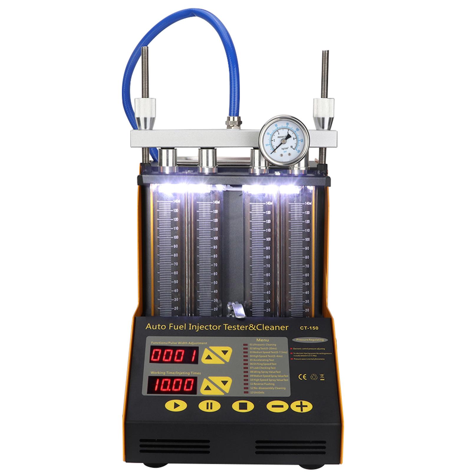 CT150 Ультразвуковой тестер очистителя форсунок бензинового двигателя автомобиля
