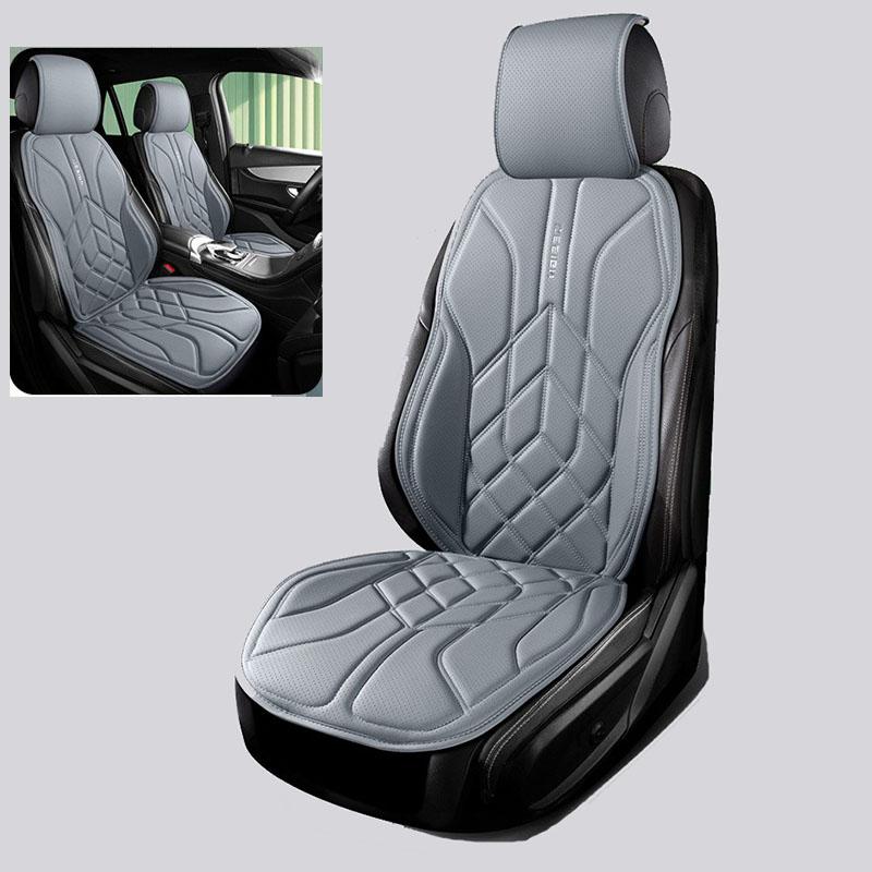 Universal Genuine Leather Auto Seat Case Four Season Automotive Breathable Comfortable Saddle Pad Seat Covers Fit For Auto Seats Case Protective