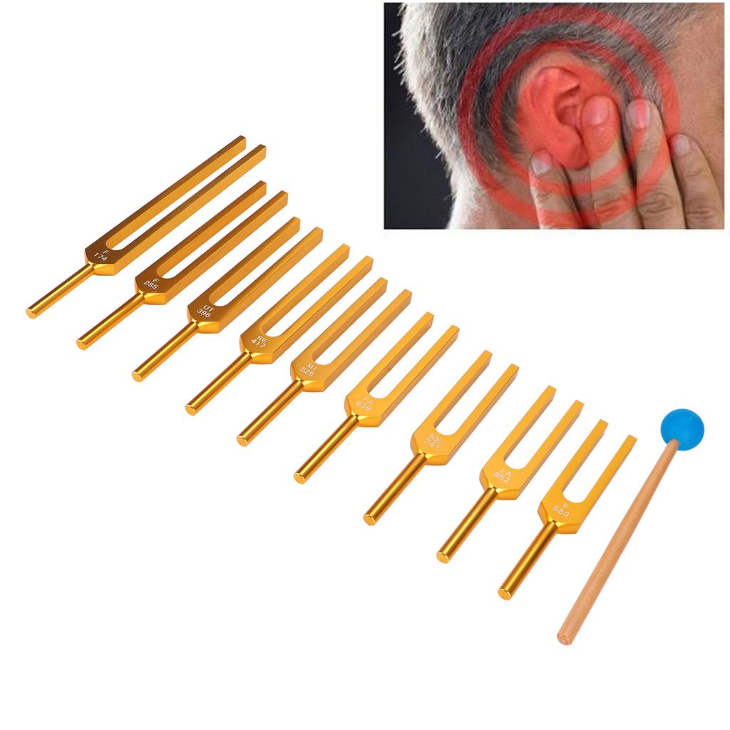 Tuning Fork Set Aluminium Alloy Resonant Tuning Fork Tuning Fork Virbration Instrument