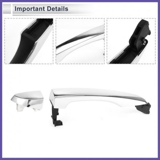 Rear Right Car Exterior Door Handles for Hyundai Tucson 16-20 No83661D3010
