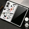 Halloween Ghost Pumpkin Case For Samsung Galaxy Z Fold 8 Ultra 7 6 5 4 Z Fold8 Fold7 Fold6 Fold5 Luxury Plating Leather Skin Phone Cover