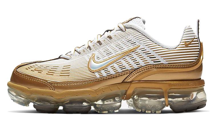 Nike Air VaporMax 360 White Metallic Gold Women s CK9670-101 36
