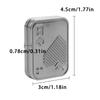 Poker Push Card Portable Magnetic Metal Poker Slider Toy for Home School Office Outdoor AA