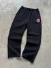 Men's Casual Sports Velvet Zip Hoodie & Wide-Leg Pants Two-Piece Set