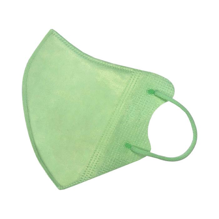 3D Soft-Color Mask: High-Profile, Ear-Friendly, Breathable, Disposable, Three-Layer Japanese Design