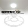 48W LED Lichtmaschine Nachrüstung Duale Farbwechsel Deckenleuchte Ersatzmodul Platine Panel für Wohnzimmer Schlafzimmer Rund