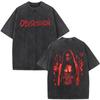 Maglietta Nikki Lavata Vintage Ossessione Film Horror Uomo Donna Moda Magliette Gotica Cotone Oversize Manica Corta