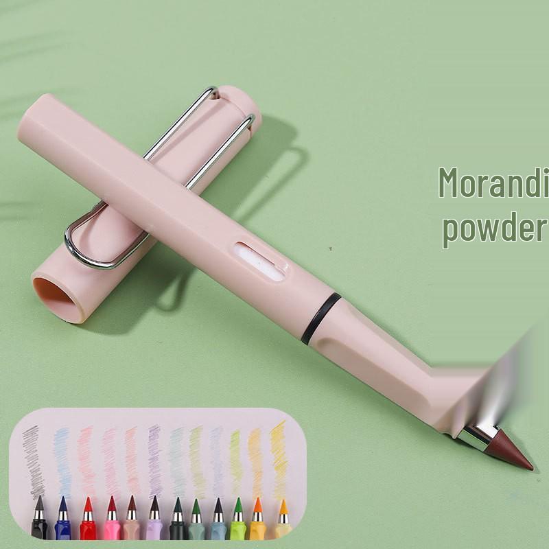 12-Color Endless Pencil: Black Technology Eternal Colored Pencils