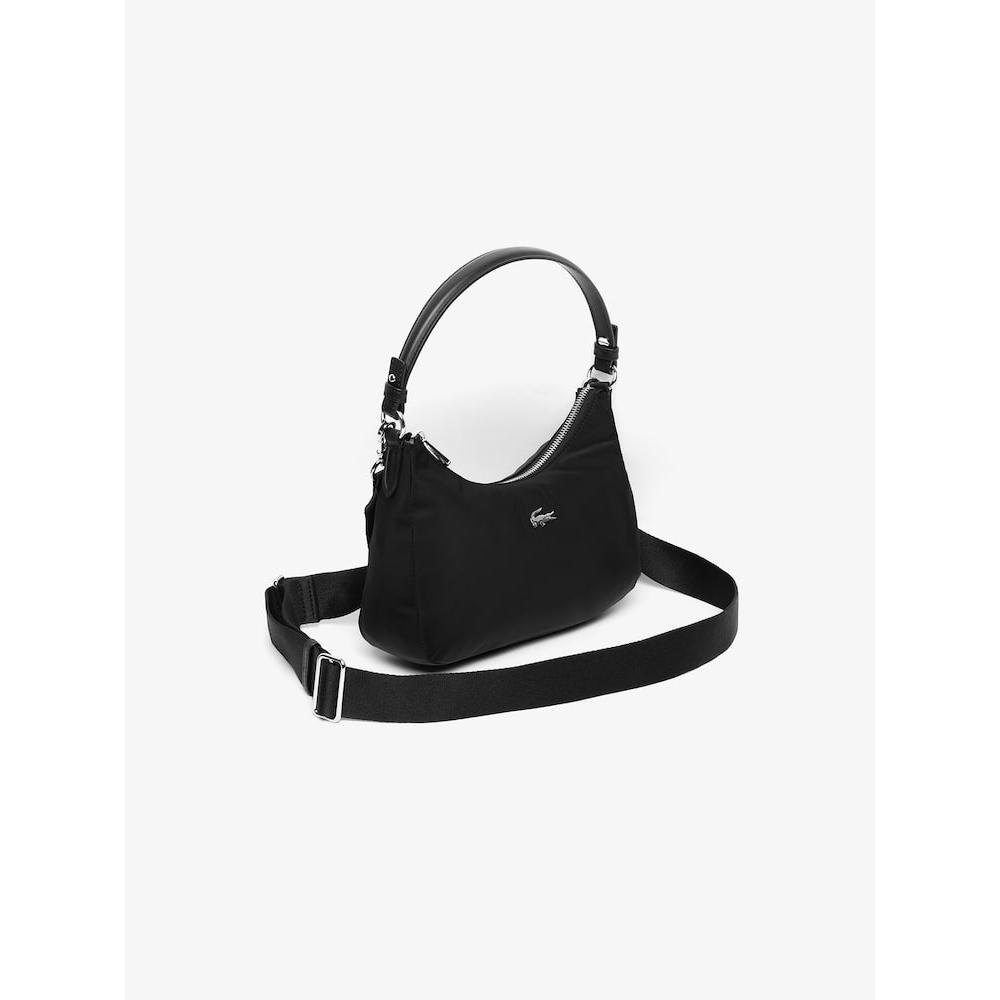 【LACOSTE】IZZIE Shoulder Hobo Bag_NF4537Y (BLACK)〜バッグ Lacoste Women S Izzie eaSy Shoulder Hobo Bag Nf4537y54g 000
