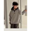 Boy S Striped Hoodie Long Sleeve Casual Sweatshirt For Big Kids