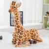 Large Standing Giraffe Plush Toy, Soft Stuffed Animal for Kids Nursery Decor Baby Shower Gift